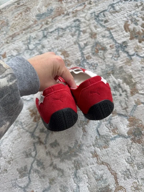 PUMA Speedcat Lovelace Ballet Shoes in Red 7 - Picture 9 of 11